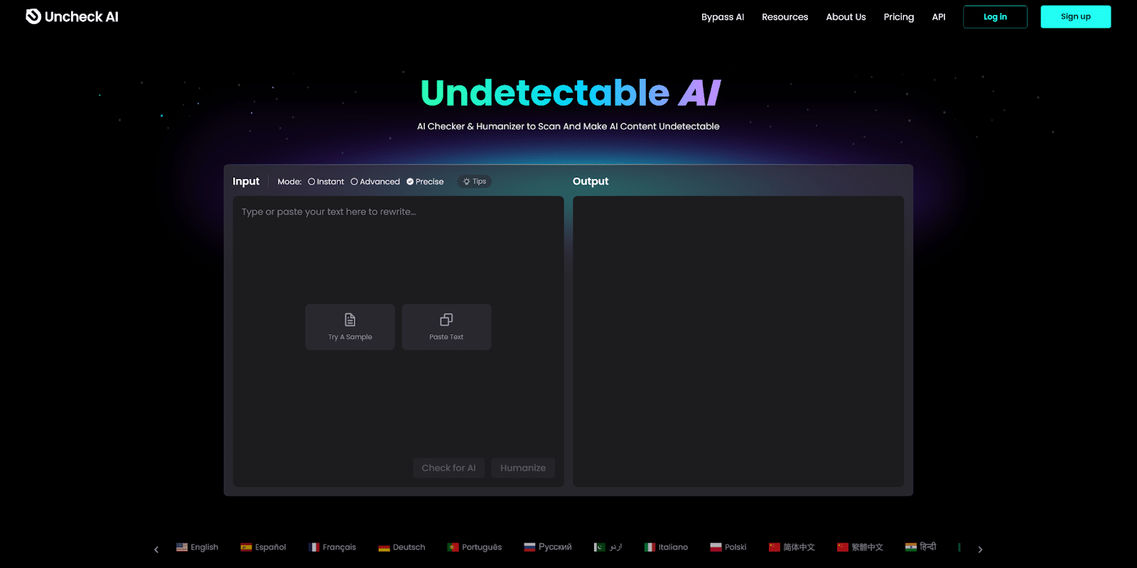 Uncheck AI - The Free AI Bypassing Tool