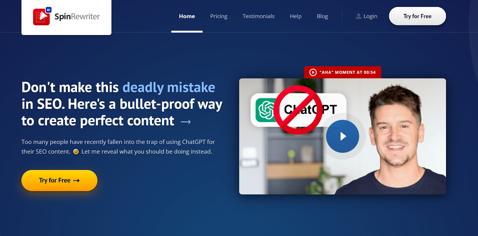 Spin Rewriter - The Powerful Content Rewriting Tool