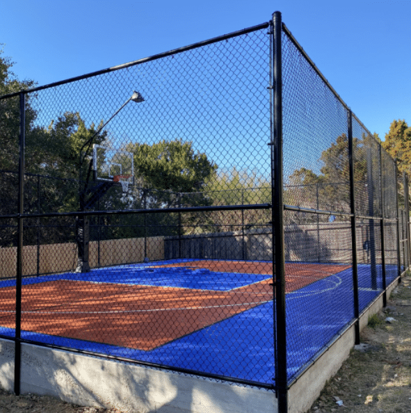 Materials Used for Basketball Court Fencing
